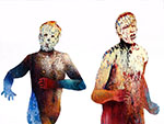 Footrace No. 3, detail